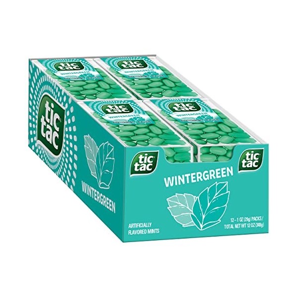 Tic Tac Wintergreen Big Pack paquete de 12 
