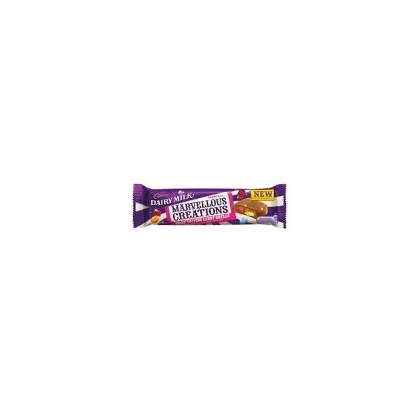 Cadbury Dairy Milk Marvellous Creations Jelly Popping Candy Shells 12x47g by N/A
