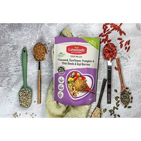 Linwoods Organic Milled Flaxseed, Sunflower, Pumpkin, Sesame Seeds and Goji Berries 425g by Linwoods