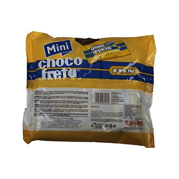 ION Mini gaufrettes au chocolat foncé en sachet de 210 g