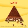 Toblerone - Barre au Chocolat au Lait Suisse, Miel, Nougat et Amandes - Pack de 3 barres 100 g 