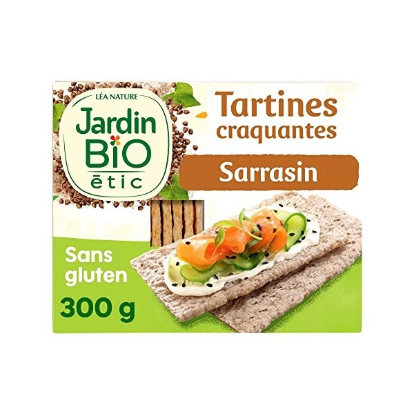 Jardin BiO étic - Tartines craquantes Sarrasin sans gluten 300 g