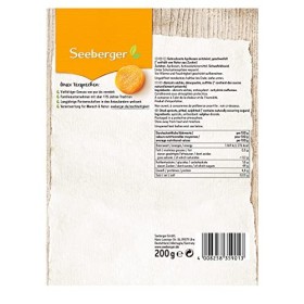 Seeberger Abricots&nbsp;: Abricots de très grande taille, mûris au soleil et orange vif - arôme sucré et fruité - sans sucre - séc