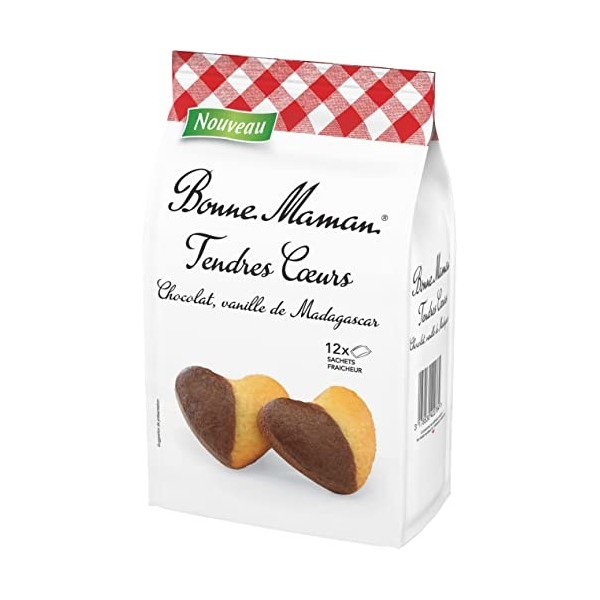 Bonne Maman - Tendre cœur marbrés - 300g