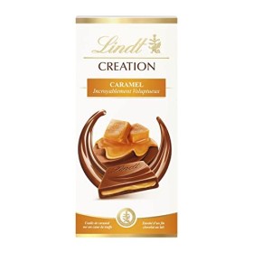 Lindt Tablette Chocolat au Lait cœur caramel, 150g