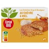 Céréal Bio Galettes Orge & Boulgour au Chèvre & Miel - Végétarien et Bio - Simple et Rapide à Réchauffer - 200g 2 x 100g - 