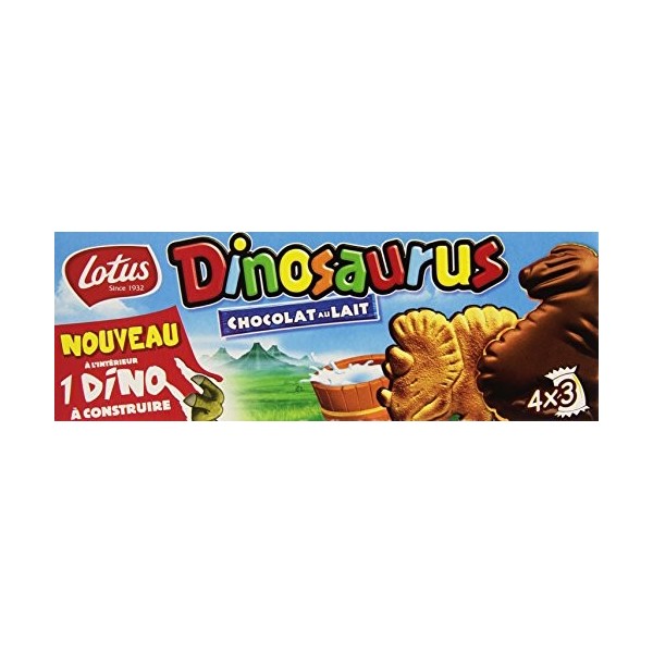 Lotus Dinosaurus au Chocolat au Lait, 225g
