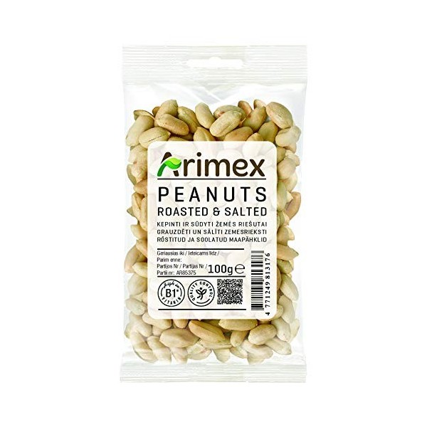 Arimex grillées et salées arachides, 100 g