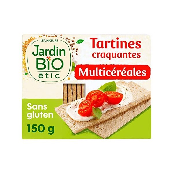 Jardin BiO étic - Tartines craquantes Multicéréales sans gluten
