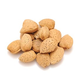 100 g – Amandes douces brutes de Californie bio avec coquille, fruits secs, snack sain, pâtisserie, cuisine, badaam