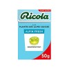 Ricola - Bonbons aux Plantes Suisses - Parfum Menthe des Glaciers - Doux et Rafraîchissant - Sans Sucres - Boîte de 50g