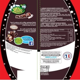 Lutti Koala noir 185g