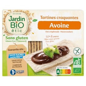 Jardin BiO étic - Tartines craquantes Avoine sans gluten 150gr