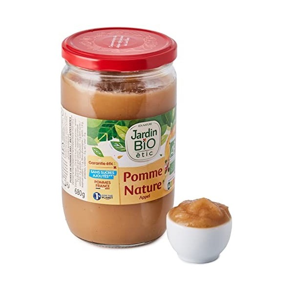 Jardin BiO étic - Dessert Biofruits® Pomme nature 680g