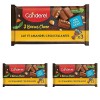 CANDEREL – Barres Choco - Chocolat au lait et amandes croustillantes - sans sucre ajouté | 3 X 27g