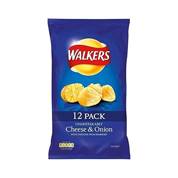 Walkers Crisps - Prawn Cocktail 6x25g