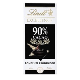 Lindt Excellence Chocolat Noir, 90% Cacao, 100g Lot de 2 