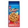 Granola - Extra Cookie Chocolat & Daim - Aux Gros Éclats de Chocolat - Sachet de 8 Cookies 184 g 