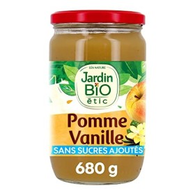 Jardin Bio Compote de Pomme et Vanille 680 g