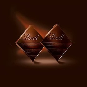 Lindt - Sachet de chocolat mini carrés EXCELLENCE - Assortiment de Chocolats Noir 70% et Noir 85%, 154g