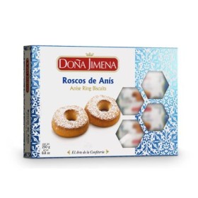 Doña Jimena Roscos à lAnis Fabriqués de Façon Traditionnelle 250 g 1 Unité