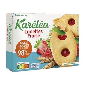 Karéléa - Lunettes Fraise - Sans Sucre Ajouté - Sans Huile de Palme - 175 g