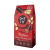 FeelFit Chocolats protéinés au chocolat noir belge, bonbons sans sucre ajouté, snacks protéinés sans gluten, 83 g