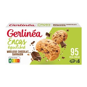 Gerlinéa - Möelleux Chocolat Sarrasin - Encas Équilibré - Riche en Fibres & Source de Protéines - 138g