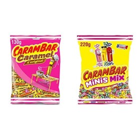 Carambar Bonbon Caramel 130 g & Bonbons Minis Mix 220 g
