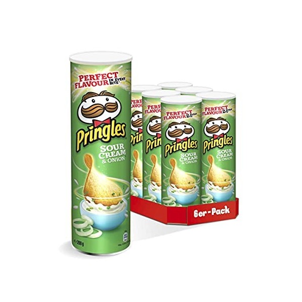 Pringles Salt & Vinegar Chips | 200g