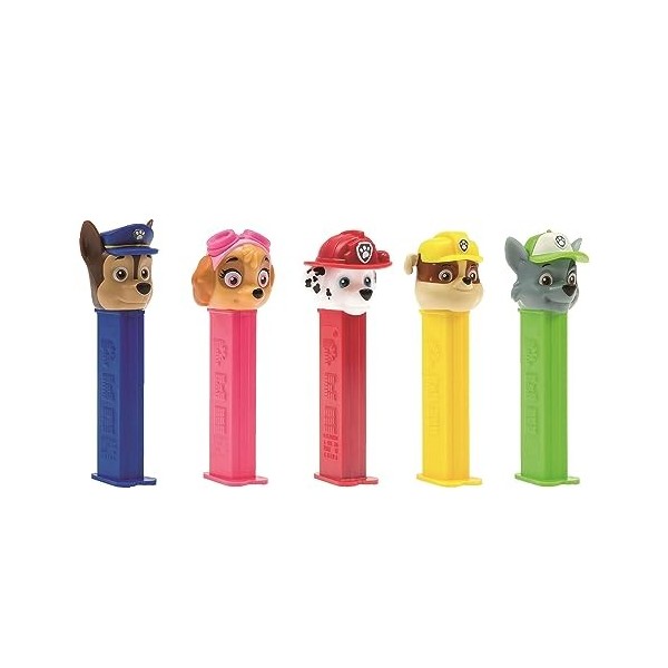 Character Pez Distributeur avec deux recharges vendu à lunité, un personnage aléatoire fourni 