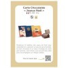 Kadodis | Carte Chocolatée "Joyeux Noël" | 9 napolitains chocolat lait | Dites Joyeux Noël avec gourmandise !