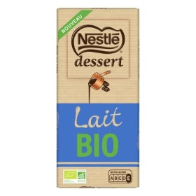 Nestlé Dessert - Chocolat au Lait Bio - Tablette de 170 g