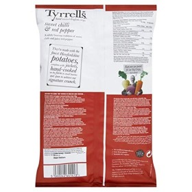 Tyrrells Sachet de Chips Piment Doux/Paprika 150 g