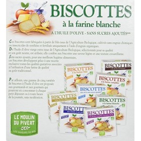 Le Moulin du Pivert Biscottes à la Farine Blanche BIO - 270 g - 1 pc