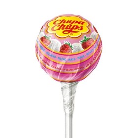 Chupa Chups - Strawberry Party Mix - Bonbons À La Fraise - Mentos, Fruittella - À Partager - Idéal Pour Fêtes DAnniversaires