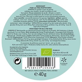 Pastilles Apropolis® Eucalyptus & Miel – pastilles de gomme à sucer à base de Propolis, Eucalyptus & Miel pour les voies resp