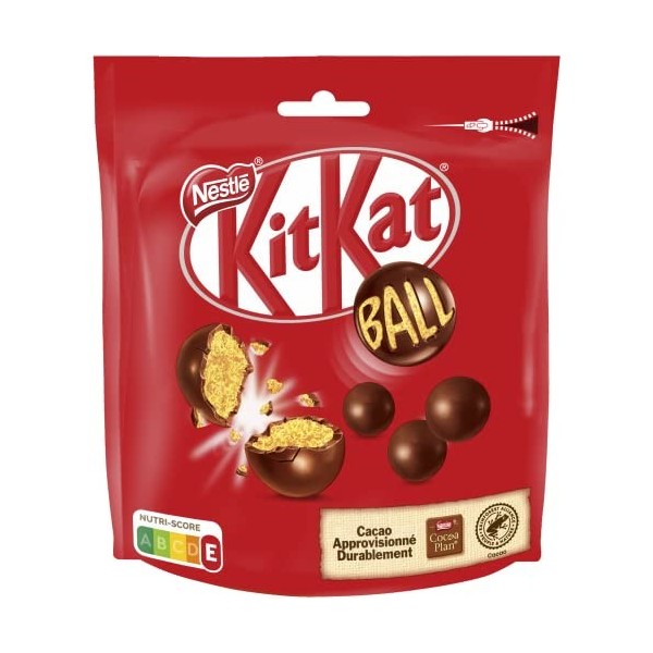 KitKat Ball - Billes au Chocolat au Lait - 250g Lot de 2 