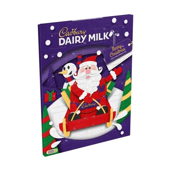 Cadbury Chocolate Advent Calendar 90 G Dairy Milk