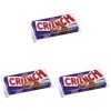 Nestlé Crunch - Chocolat au Lait et aux Céréales - 2 tablettes de 100g Lot de 3 