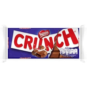 Nestlé Crunch - Chocolat au Lait et aux Céréales - 2 tablettes de 100g Lot de 3 