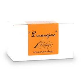 Orangine Confite enrobée de Chocolat Noir