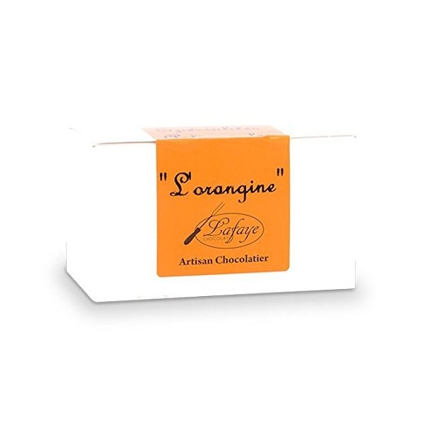 Orangine Confite enrobée de Chocolat Noir