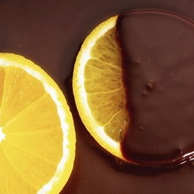 Orangine Confite enrobée de Chocolat Noir