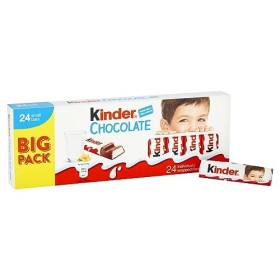 Kinder Chocolat, Les 24 batonnets