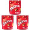 MALTESERS - Bonbons chocolat au lait cœur croquant - Sachet de 192,5g Lot de 3 