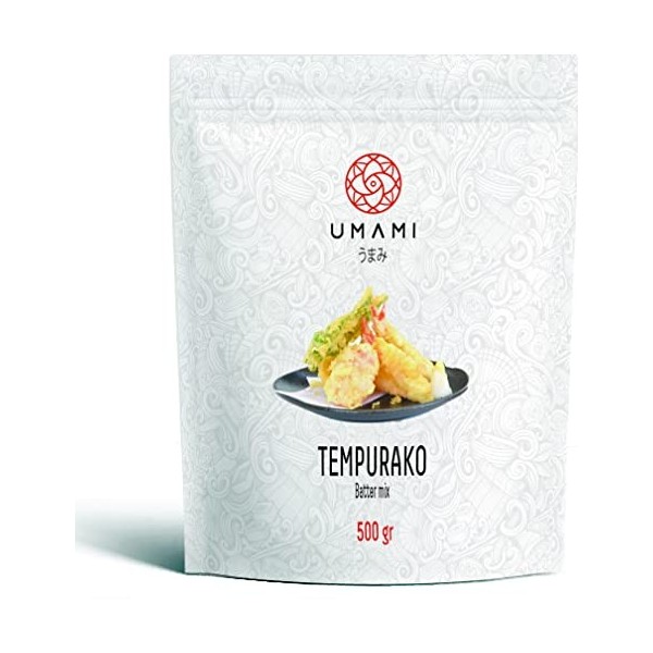 Farine tempurako pour tempura 500g - Fabriquée en Italie - Recette japonaise, idéale pour des frites croustillantes et sèches