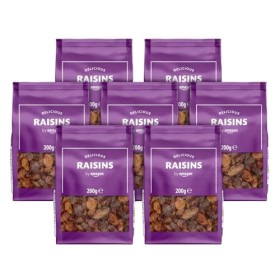 By Amazon Raisins Secs 6x200g
