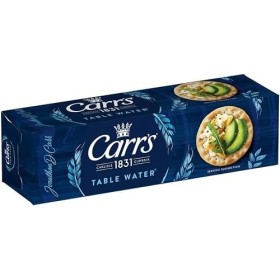 Tableau eau Biscuits de Carr liste 125g - Paquet de 2
