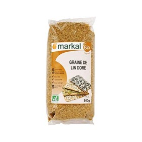 MARKAL Graines de lin doré 500G Bio -